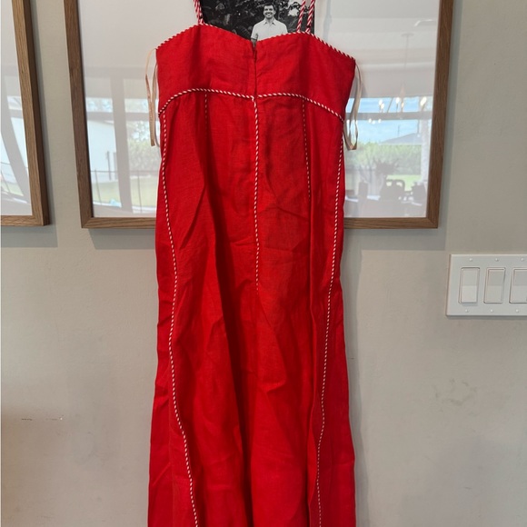 FARM Rio Red Dress - Picture 2 of 5